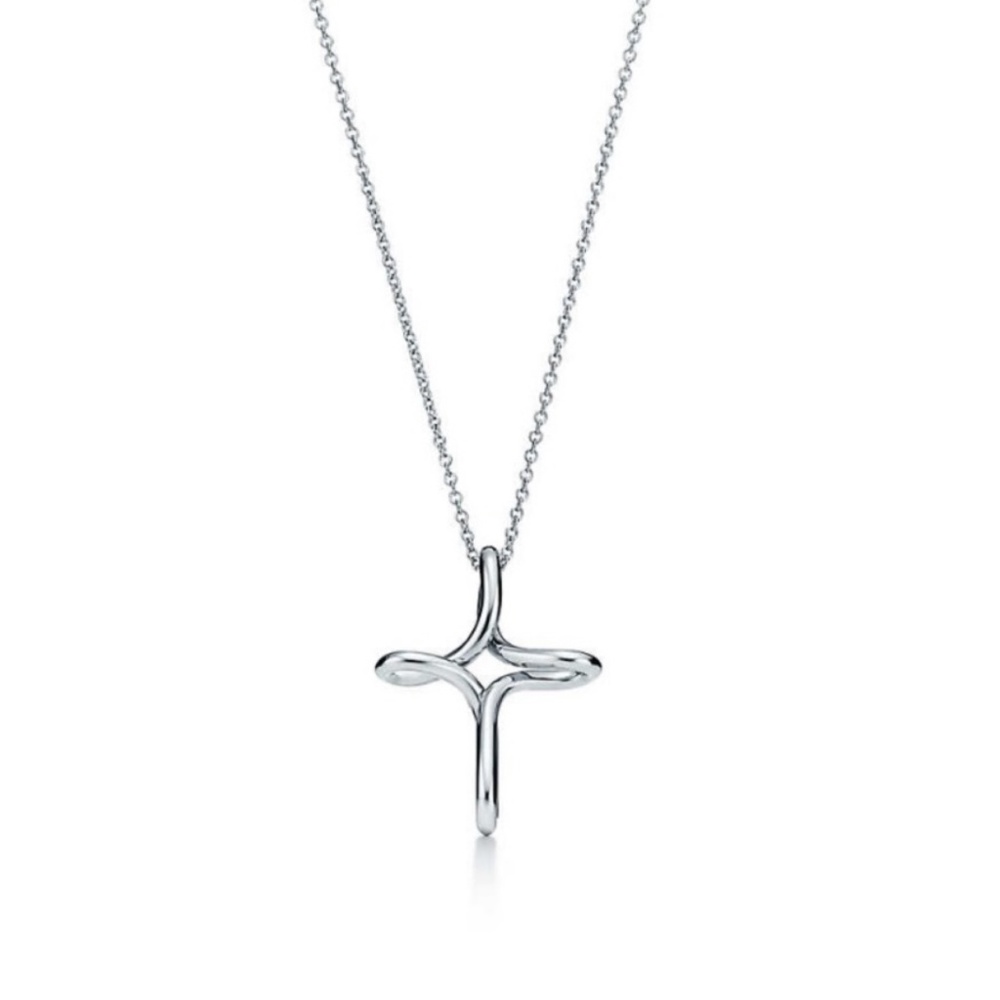 Tiffany & Co Elsa Peretti® Infinity Cross Pendant